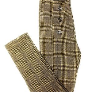 Button High Waist Pants